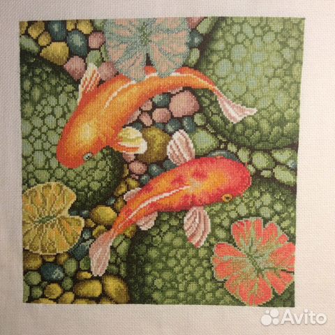 Картина вышитая крестиком