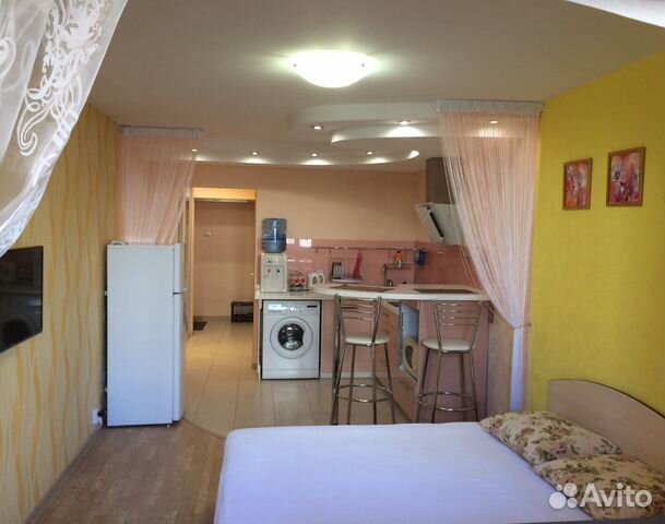 1-к квартира, 23.8 м², 1/10 эт.
