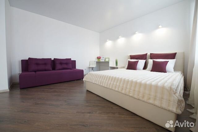 

1-к. квартира, 40 м², 2 кровати