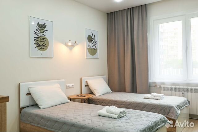 

Квартира-студия, 20 м², 2 кровати