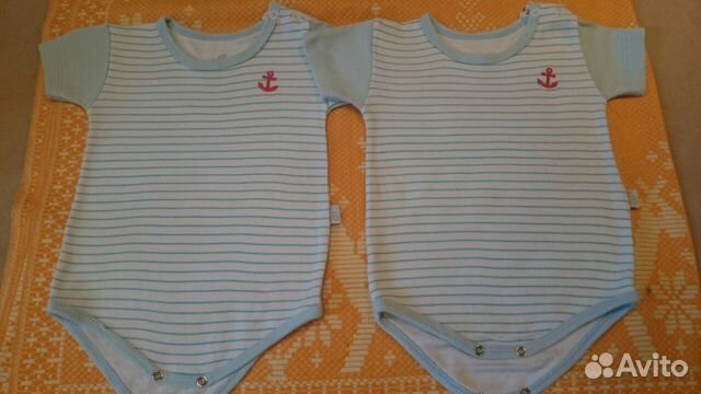 Боди с коротким рукавом для 12-18 месяцев Боди с коротким рукавом для 12-18 месяцев