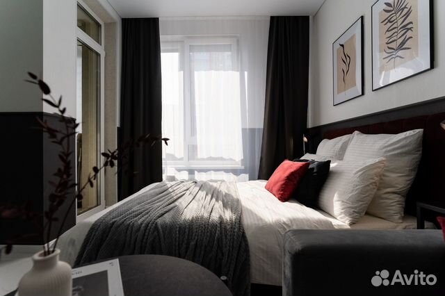 

Квартира-студия, 25 м², 1 кровать