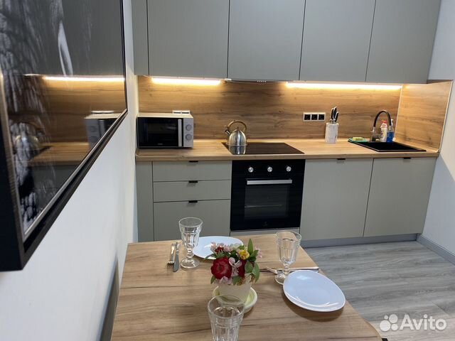 

1-к. квартира, 40 м², 2 кровати