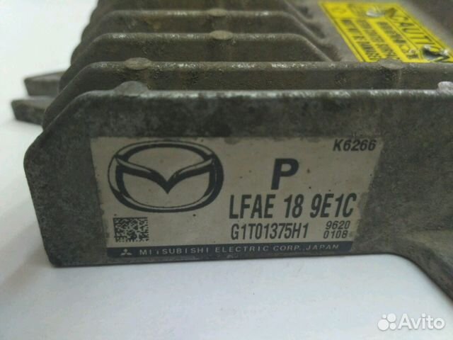 Блок управления АКПП mazda 3 lfae189E1C