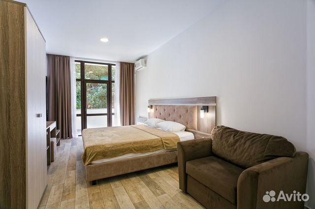 

Квартира-студия, 26 м², 2 кровати