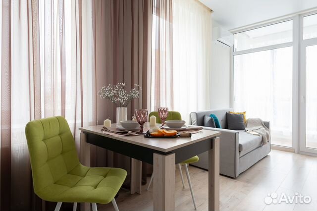 

1-к. квартира, 38 м², 2 кровати