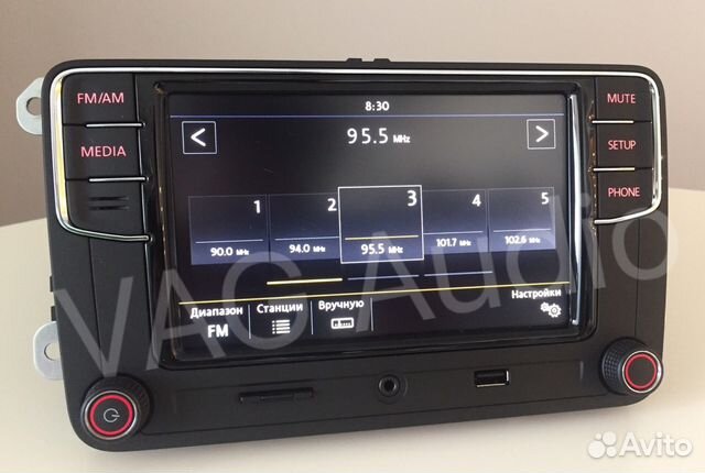 Штатная магнитола VW RCD330 Plus Установка Доставк