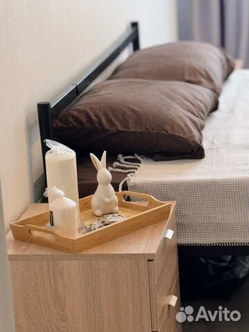 

1-к. квартира, 44 м², 2 кровати