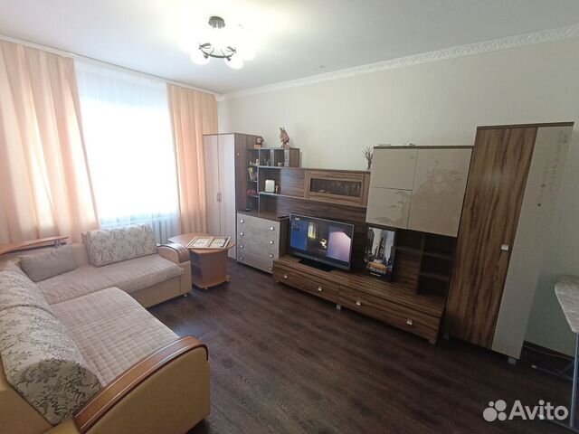 

1-к. квартира, 38 м², 2 кровати