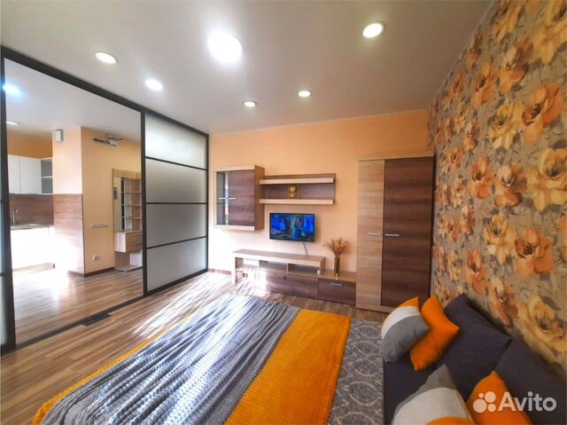 

Квартира-студия, 35 м², 1 кровать