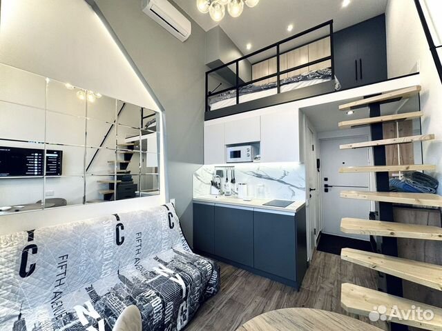 

Квартира-студия, 32 м², 1 кровать