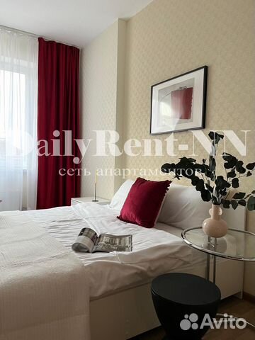 

1-к. квартира, 43 м², 2 кровати