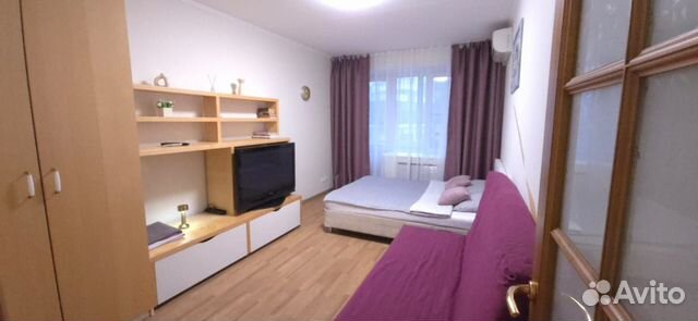 

1-к. квартира, 34 м², 2 кровати