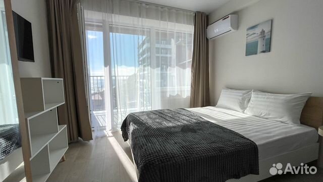 

Квартира-студия в апарт-отеле, 25 м², 1 кровать