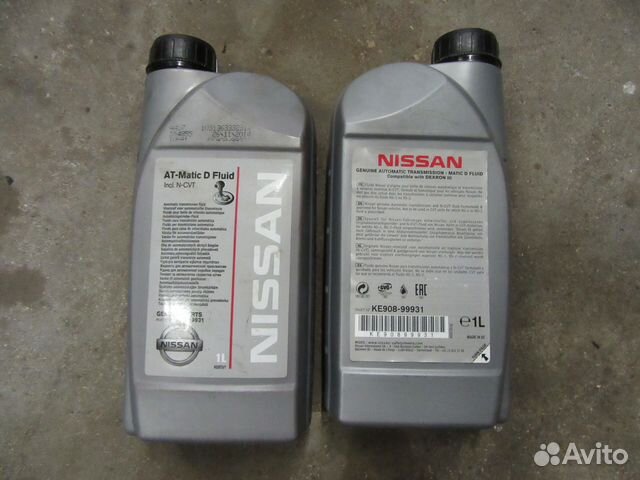 Масло трансмиссионное nissan AT-Matic D Fluid