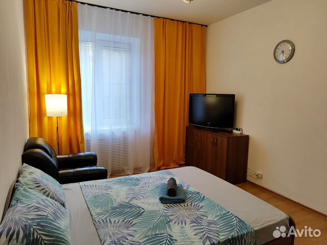

1-к. квартира, 35 м², 2 кровати