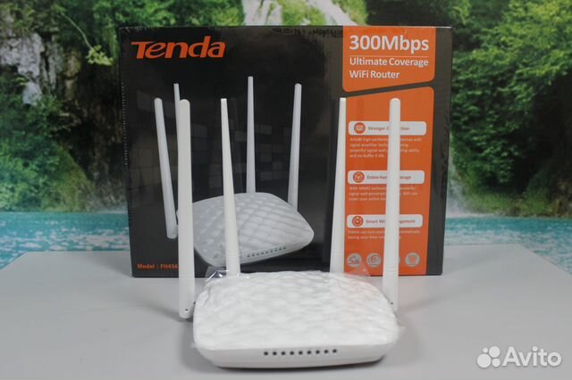 Маршрутизатор (wi-fi роутер) tenda FH456 (V2.0) Маршрутизатор (wi-fi роутер) tenda FH456 (V2.0)
