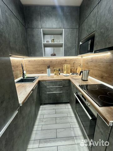 

Квартира-студия, 33 м², 2 кровати
