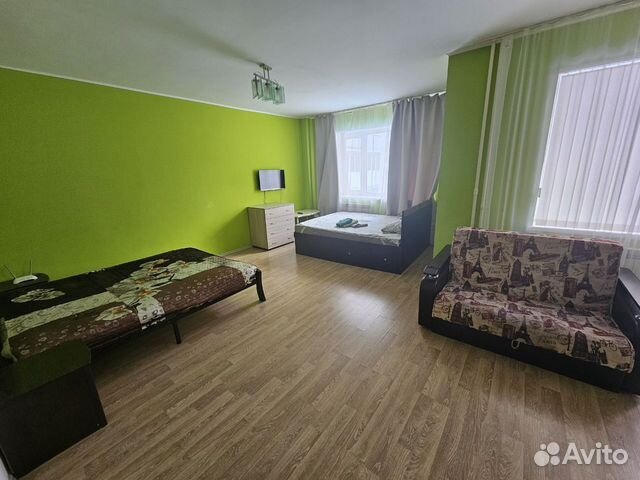 

Квартира-студия, 42 м², 3 кровати