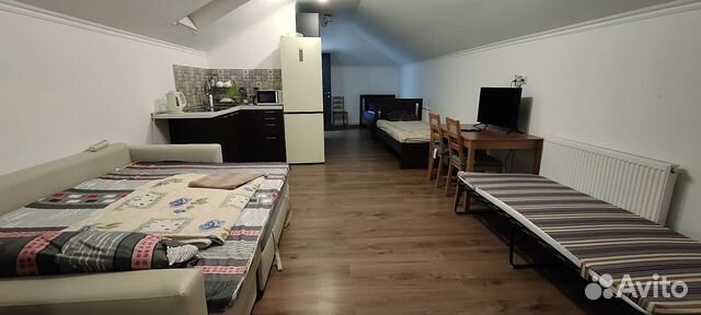 

Квартира-студия, 40 м², 4 кровати