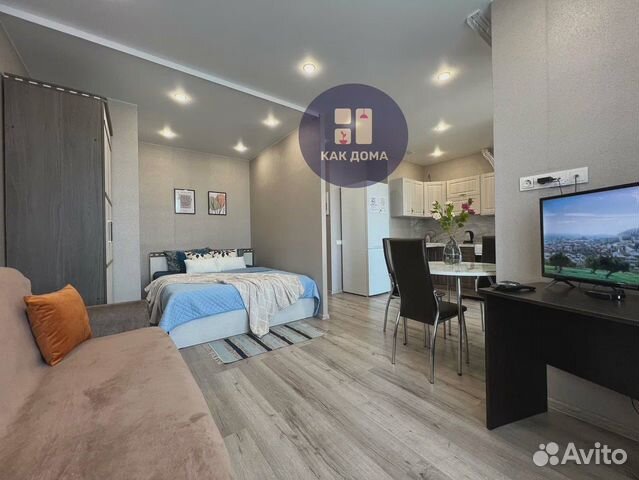 

Квартира-студия, 42 м², 2 кровати