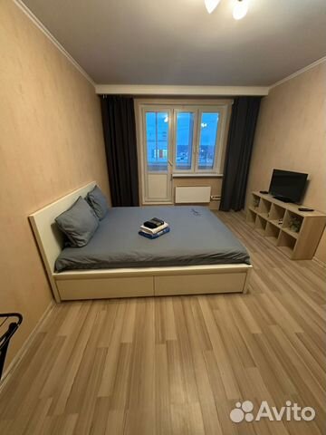 

1-к. квартира, 42 м², 2 кровати