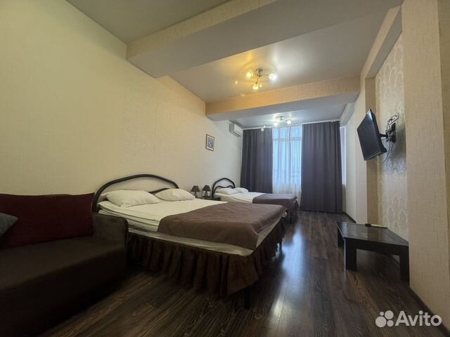 

Квартира-студия, 45 м², 3 кровати