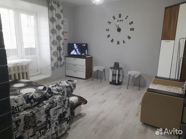 

1-к. квартира, 30 м², 2 кровати