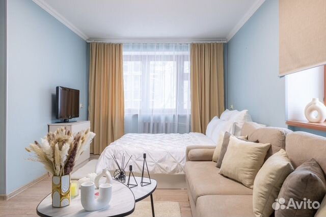 

1-к. квартира, 32 м², 2 кровати