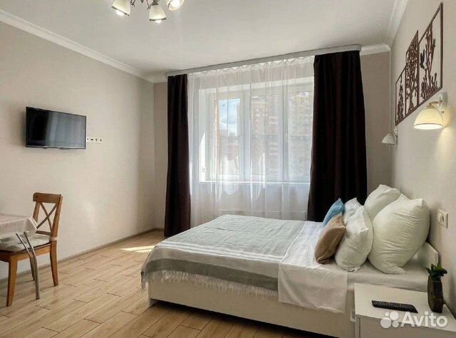 

Квартира-студия, 35 м², 1 кровать