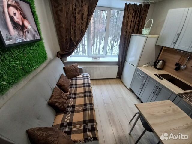 

Квартира-студия, 17 м², 1 кровать