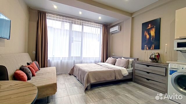

Квартира-студия, 29 м², 1 кровать