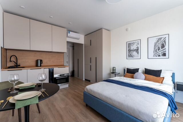 

Квартира-студия, 25 м², 1 кровать