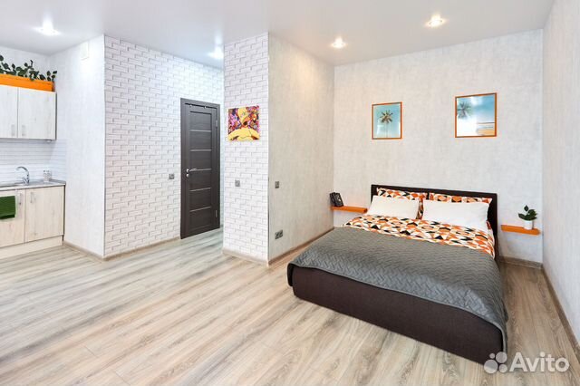

Квартира-студия, 40 м², 2 кровати
