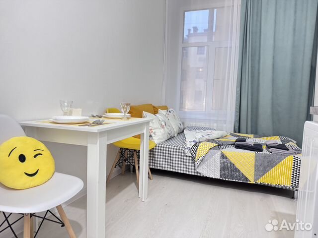 

Квартира-студия, 15 м², 1 кровать