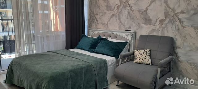 

Квартира-студия, 25 м², 2 кровати
