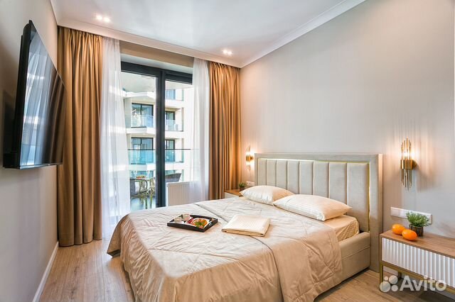 

2-к. квартира, 55 м², 2 кровати