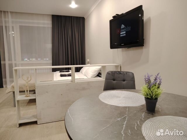 

Квартира-студия, 40 м², 2 кровати
