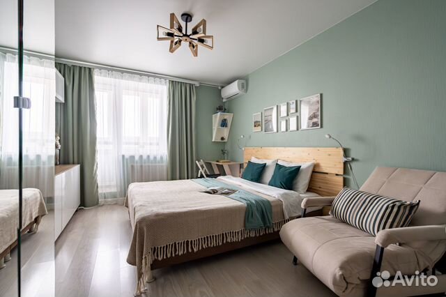

Квартира-студия, 27 м², 2 кровати