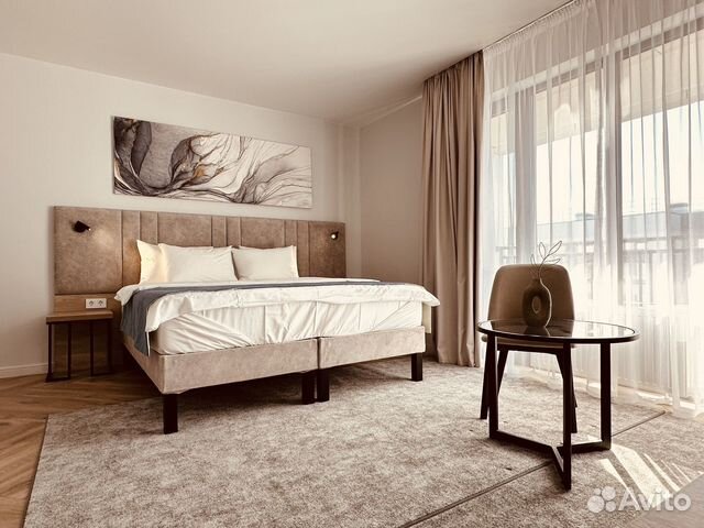 

Квартира-студия, 45 м², 2 кровати