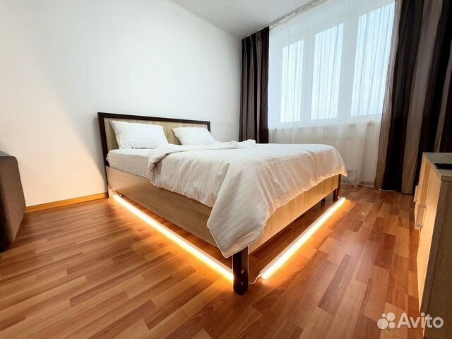 

Квартира-студия, 42 м², 2 кровати