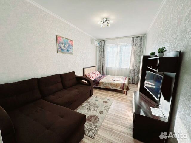 

1-к. квартира, 38 м², 3 кровати