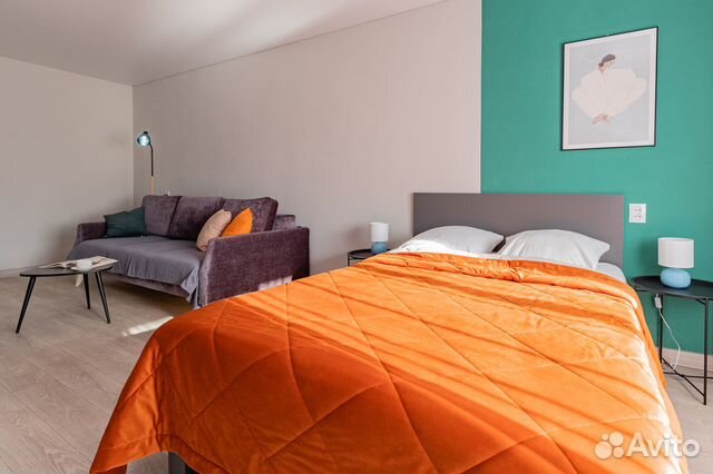 

1-к. квартира, 40 м², 2 кровати