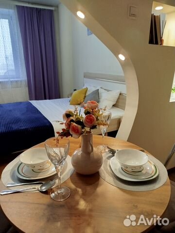 

Квартира-студия, 35 м², 1 кровать