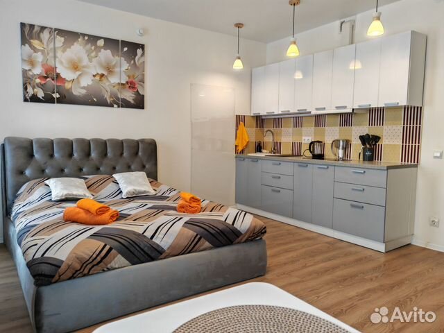 

Квартира-студия, 27 м², 1 кровать