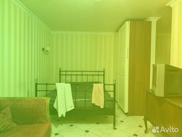 

Квартира-студия, 57 м², 1 кровать