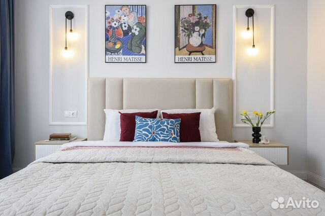 

1-к. квартира, 41 м², 2 кровати