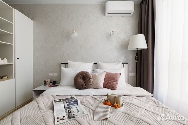 

Квартира-студия, 30 м², 2 кровати
