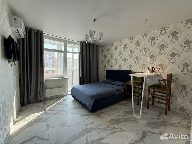 

Квартира-студия, 30 м², 1 кровать