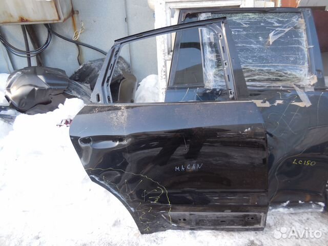 Дверь задняя правая для Porsche Macan